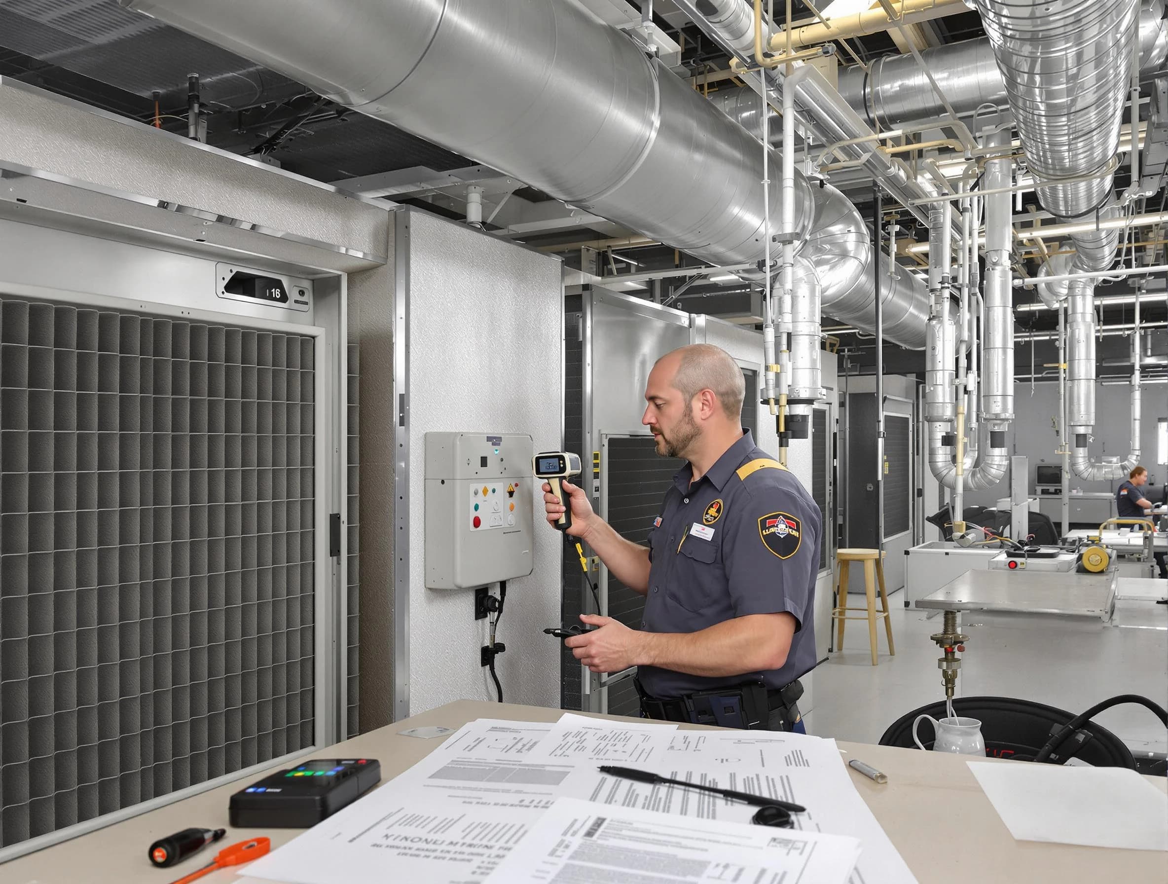 Professional filter system inspection by Hopewell Air Duct Cleaning in Hopewell