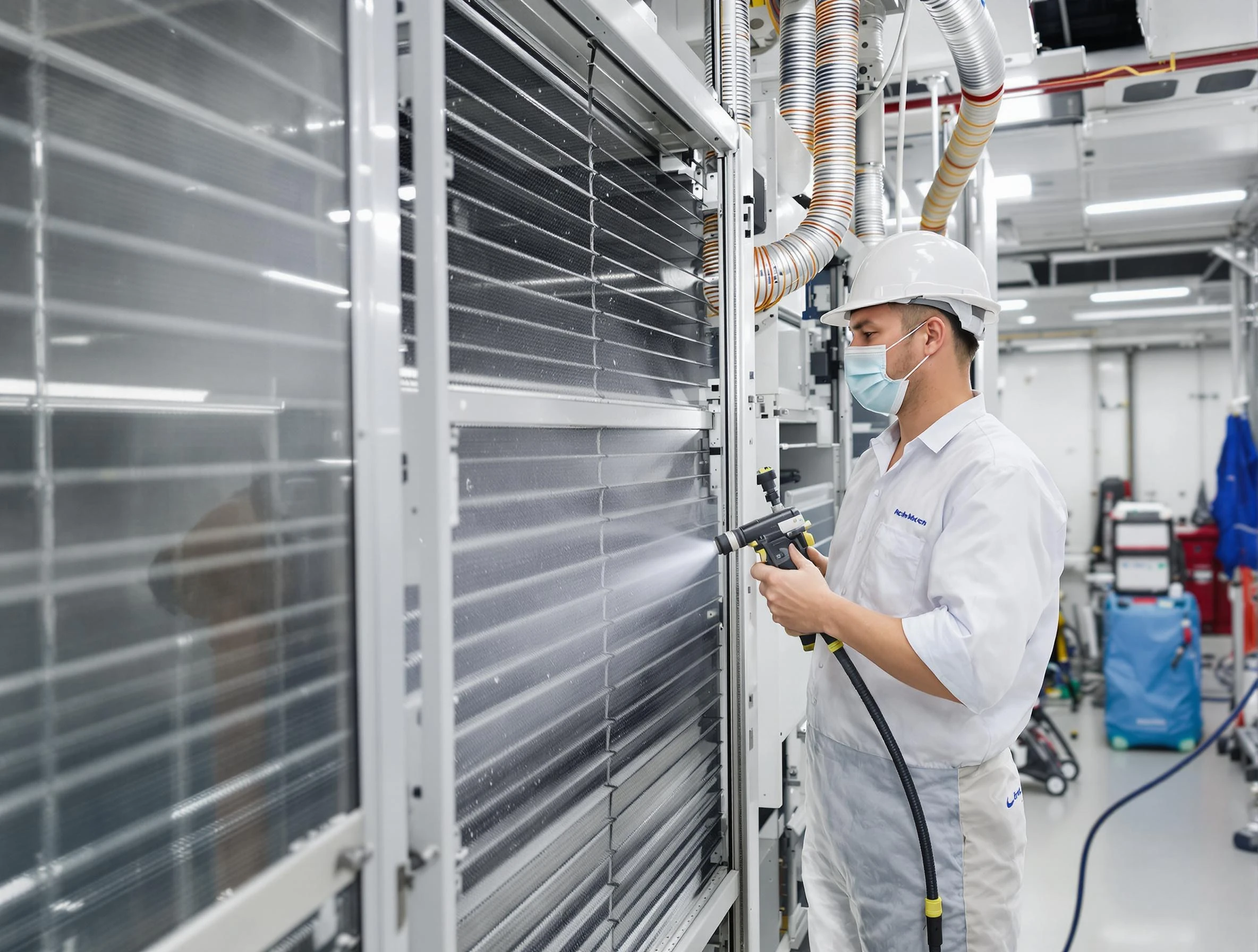 Professional AC coil cleaning by Hopewell Air Duct Cleaning in Hopewell