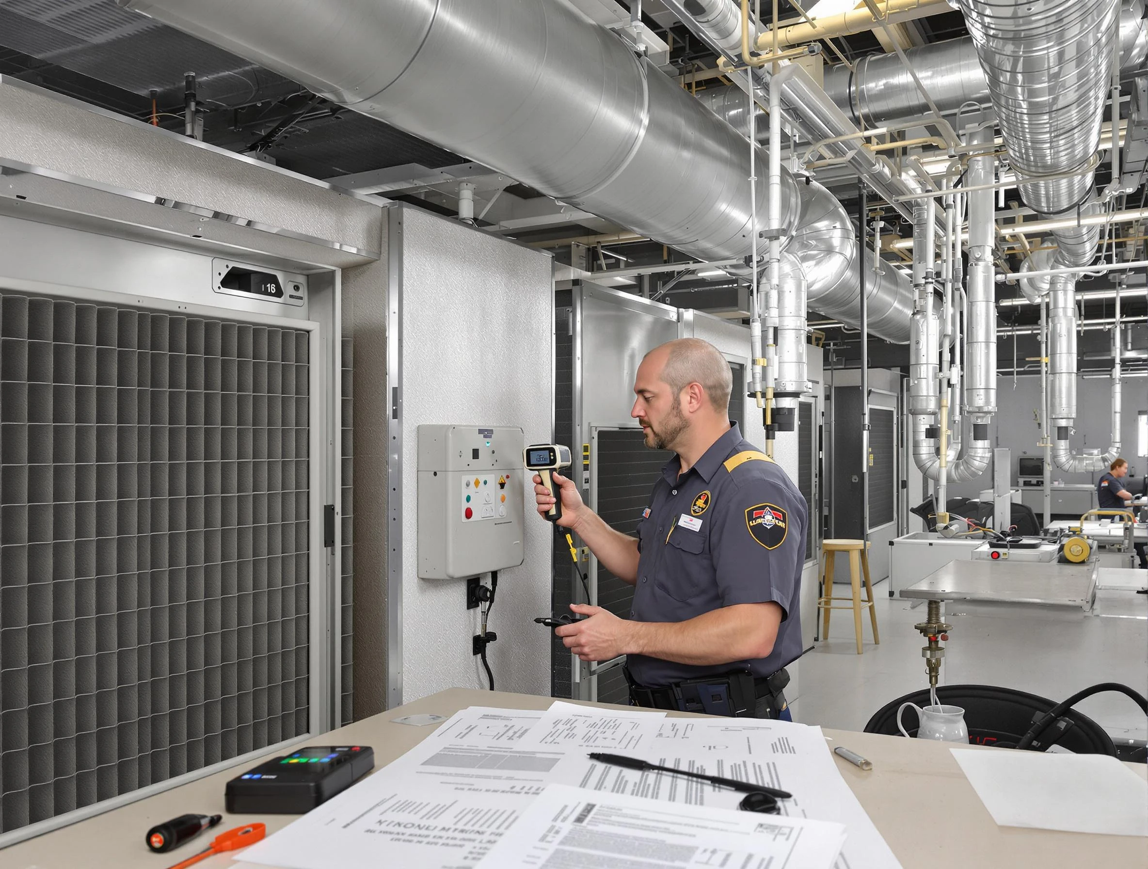 Professional filter system inspection by Hopewell Air Duct Cleaning in Hopewell