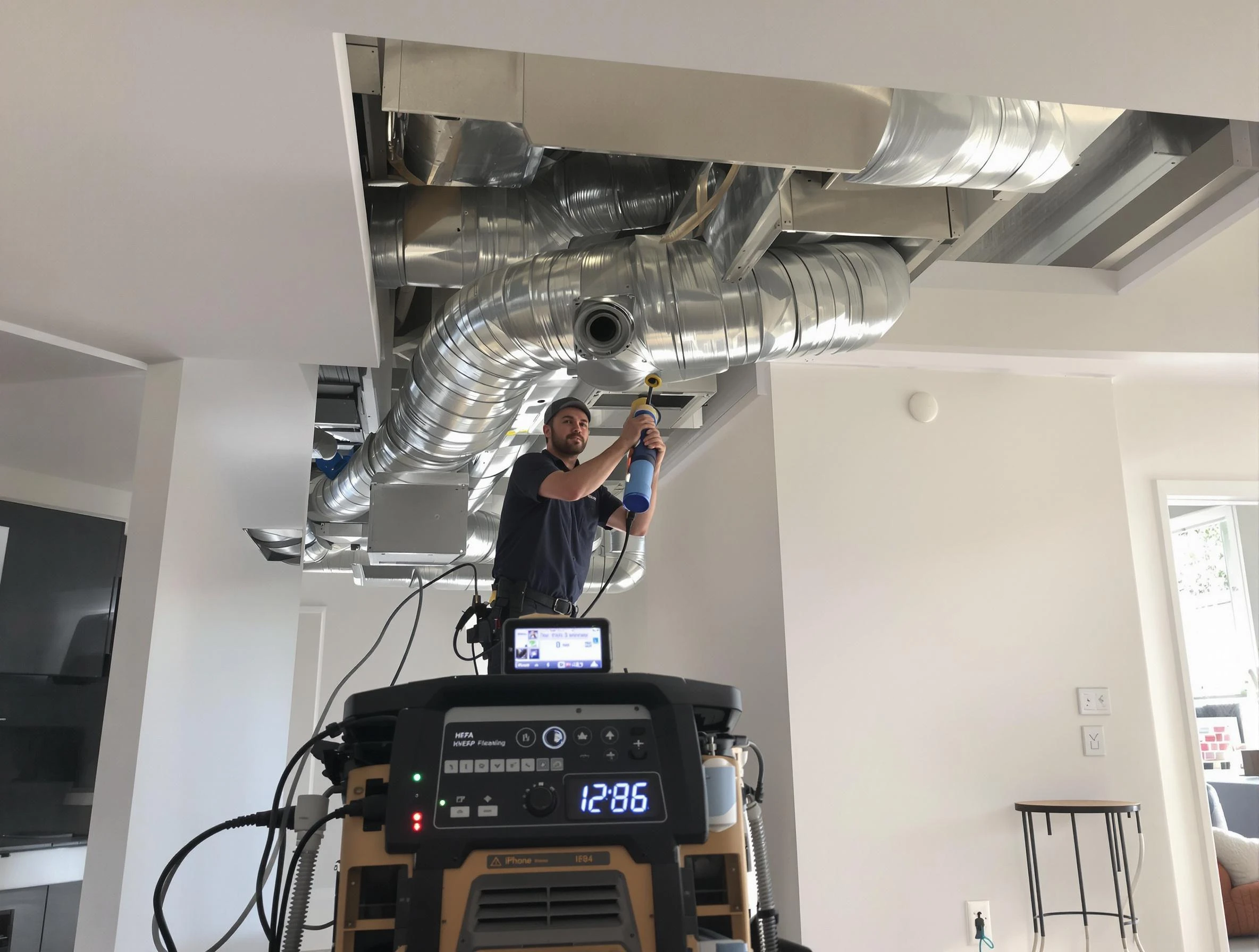 Advanced pure air duct cleaning by Hopewell Air Duct Cleaning in Hopewell